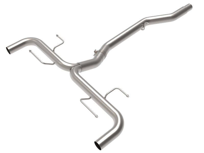 aFe 17-21 Alfa Romeo Giulia L4-2.0L (t) Mach Force-Xp 2in to 2-1/2in 304SS Axle-Back Exhaust 49-36902 49-36902 Photo - Primary