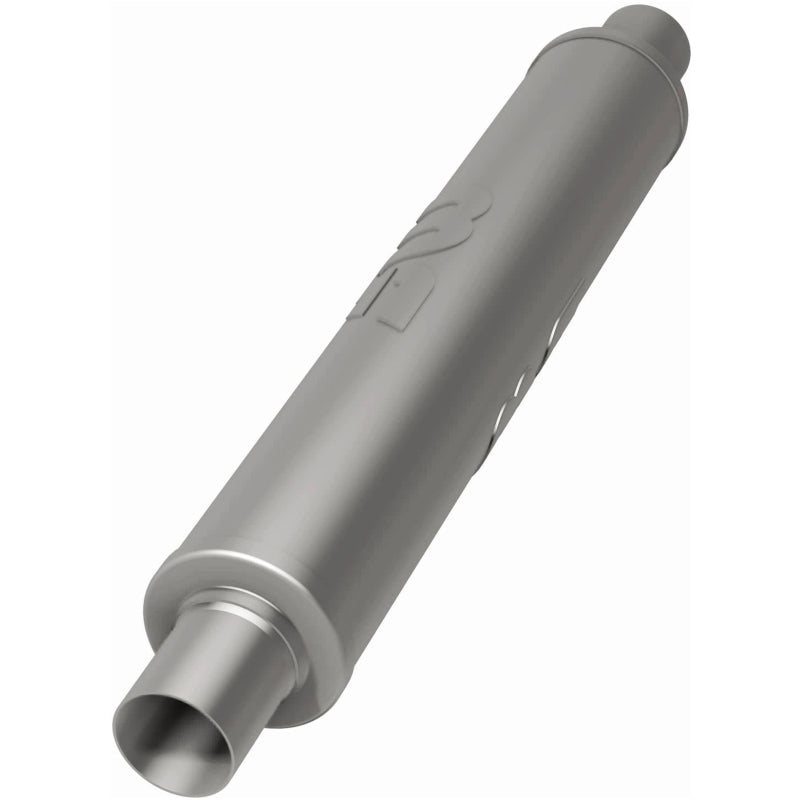 MagnaFlow 4" Round Center/Center Straight Through Performance Muffler 10435 Photo - out of package