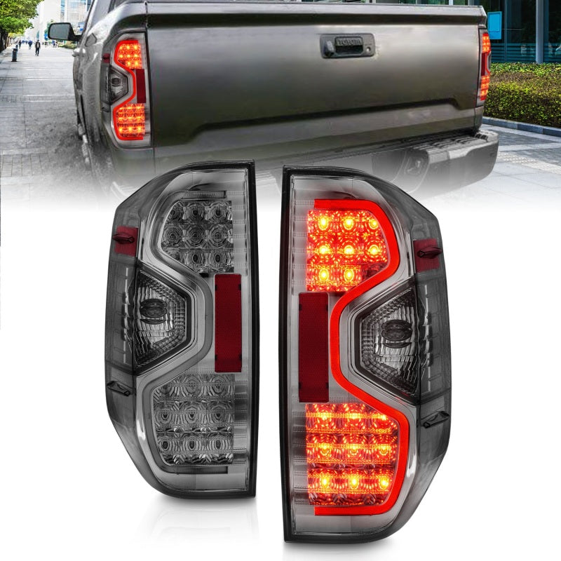 Anzo 2014-2015 Toyota Tundra LED Taillights Smoke 311234 Photo - Primary