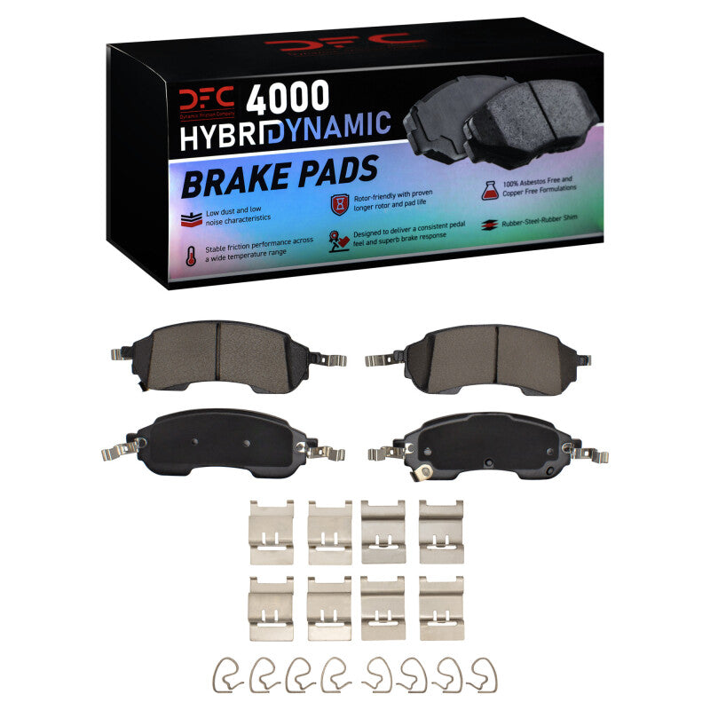 DFC DFC 4000 HybriDynamic Brake Pads Brakes, Rotors & Pads Brake Pads - OE main image