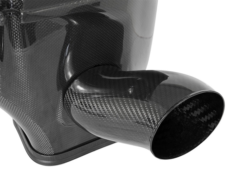 aFe Momentum GT Carbon Fiber Dynamic Air Scoop Dodge Challenger 54-72203-SF Photo - Unmounted