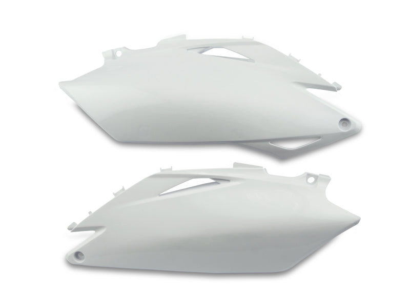 Cycra 09-12 Honda CRF250R-450R Side Number Panels White 1CYC-2895-42 1CYC-2895-42 Photo - Primary