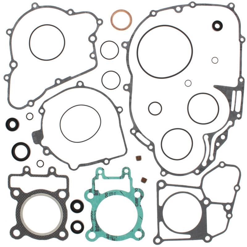 Vertex Pistons Vertex Gaskets 88-02 Kawasaki KLF220 Bayou Complete Gasket Kit w/ Oil Seals 811803 811803 Photo - Primary