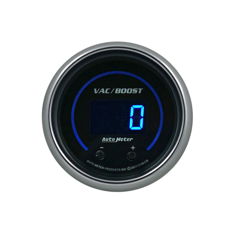 Autometer 52.4mm Black Switchable 0-1600 PSI / 0-110 BAR Vacuum/Boost Cobalt Elite Digital Gauge 6758-CB 6758-CB User 2