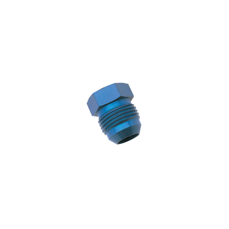 Russell -8 AN Flare Plug Adapters (Blue Finish) 660200 Photo - Primary