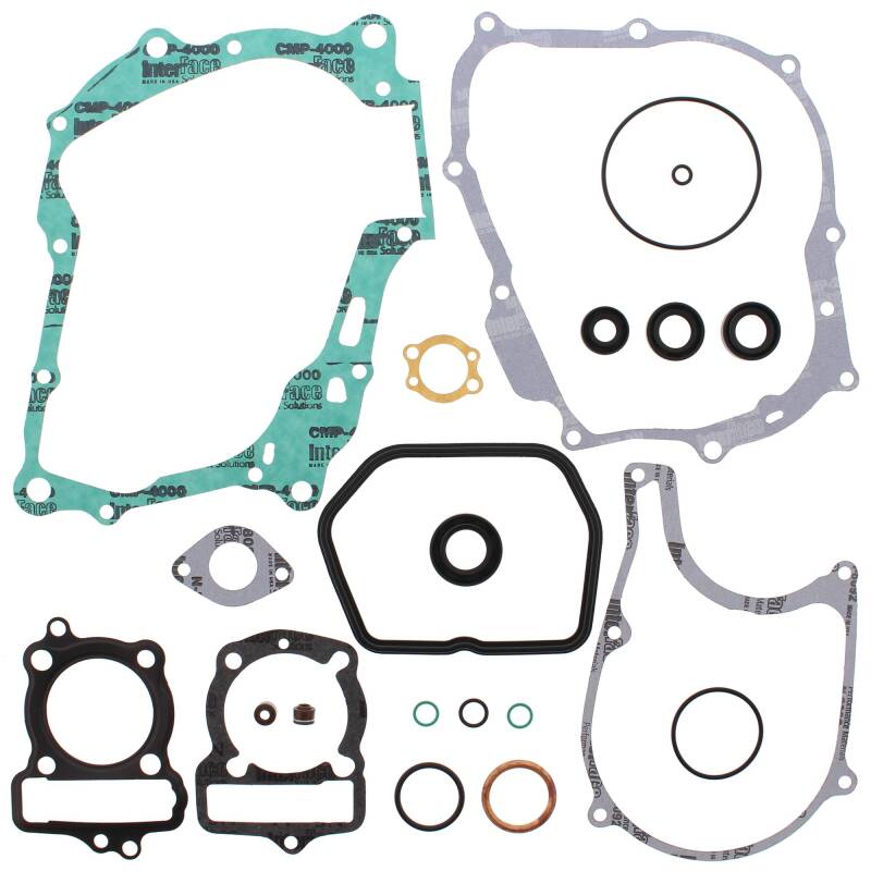Vertex Pistons Vertex Gaskets 04-13 Honda CRF100F Complete Gasket Kit w/ Oil Seals 811221 811221 Photo - Primary