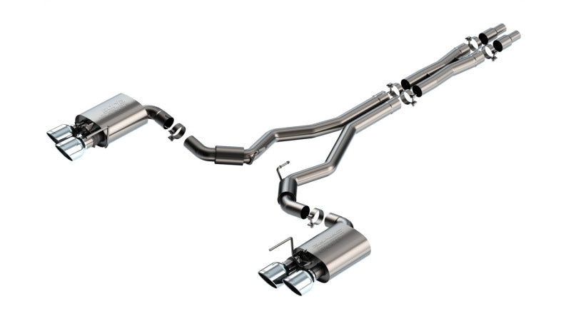 Borla 2024 Ford Mustang Dark Horse 5.0L V8 w/ Active Exhaust S-Type Cat-Back Exhaust System 140964 140964 Photo - Primary