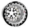 Weld Racing 15x15 Blk Alpha-1 Wheel 5x4.750BP 5in BS Blk DBL WEL83B-515280DBL-MTSB