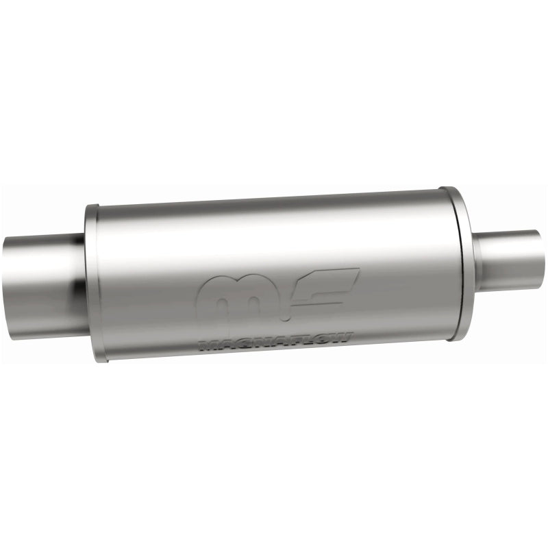 MagnaFlow 6" Round Center/Center Performance Muffler With Tip 14822 Photo - out of package
