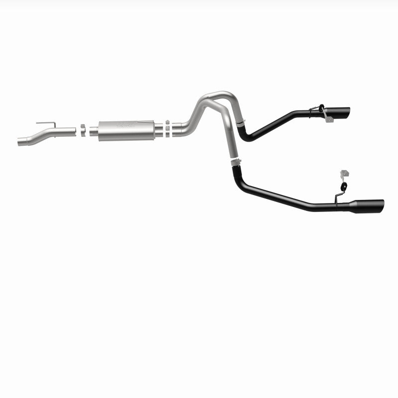 Magnaflow 21 Ford F-150 Street Series Cat-Back Performance Exhaust System- Dual-Split Rear Exit 19562 19562 360 Degree Image Set
