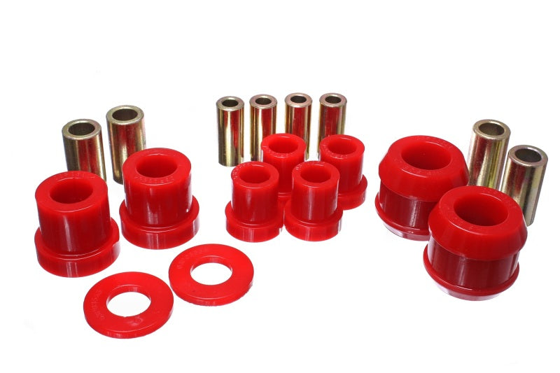 Energy Suspension 06-14 Mazda Miata Red Front Control Arm Bushing Set 11.3109R 11.3109R Photo - Primary