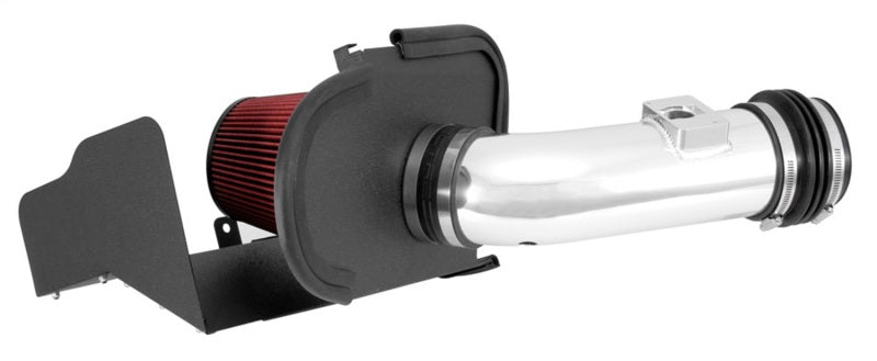 Spectre 03-07 Ford SD V8-6.7L DSL Air Intake Kit - Polished w/Red Filter 9973 9973 Photo - Unmounted