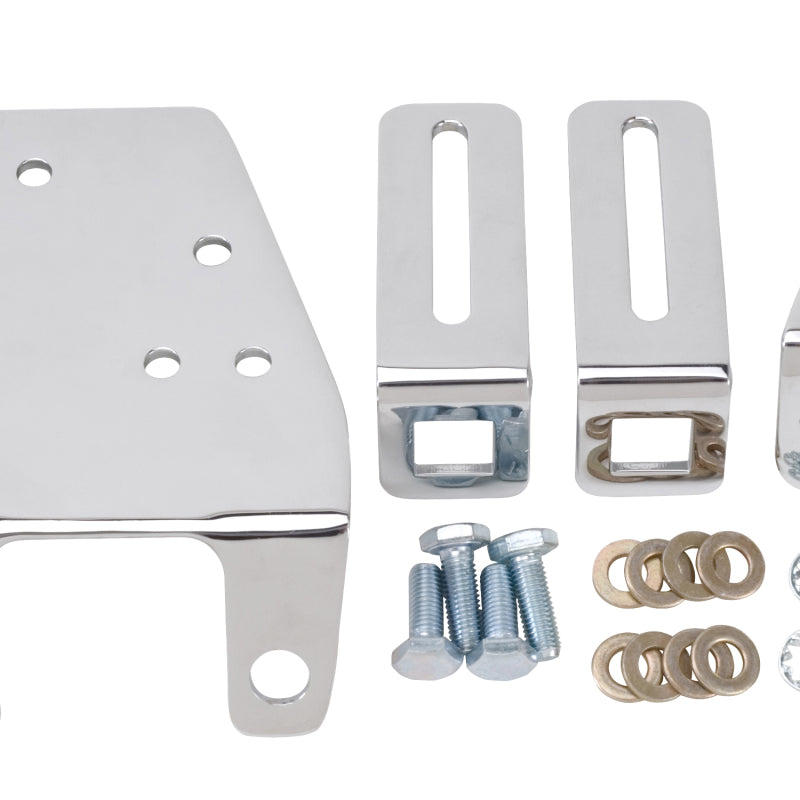Edelbrock Chrome Chevy Thro Brkt 8030 Photo - Primary