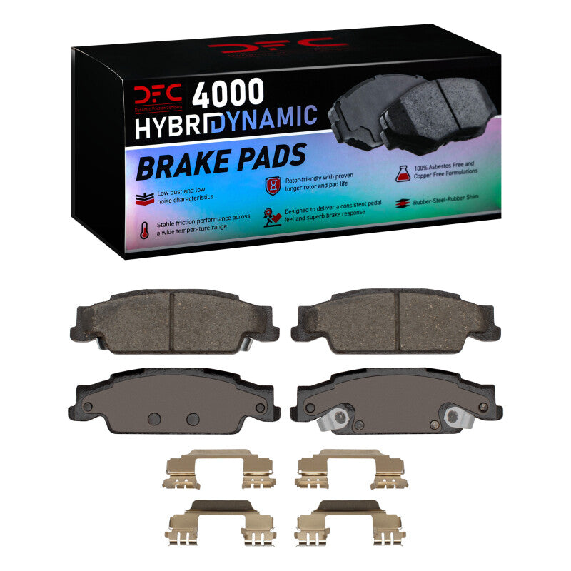 DFC DFC 4000 HybriDynamic Brake Pads Brakes, Rotors & Pads Brake Pads - OE main image