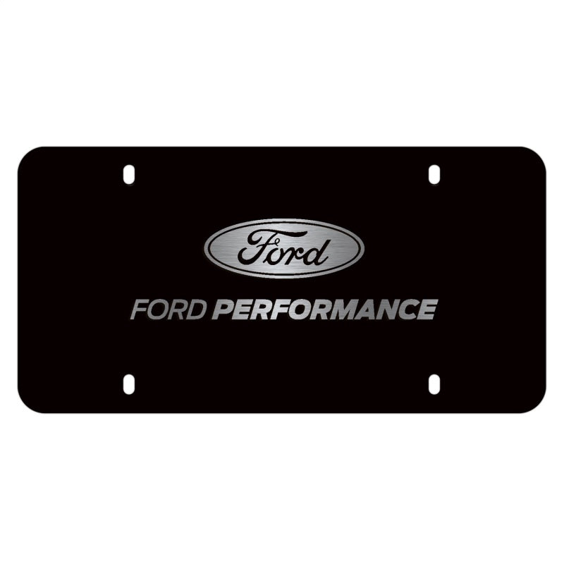 Ford Racing Black Stainless Steel Marque Plate M-1828-LB M-1828-LB Photo - Primary