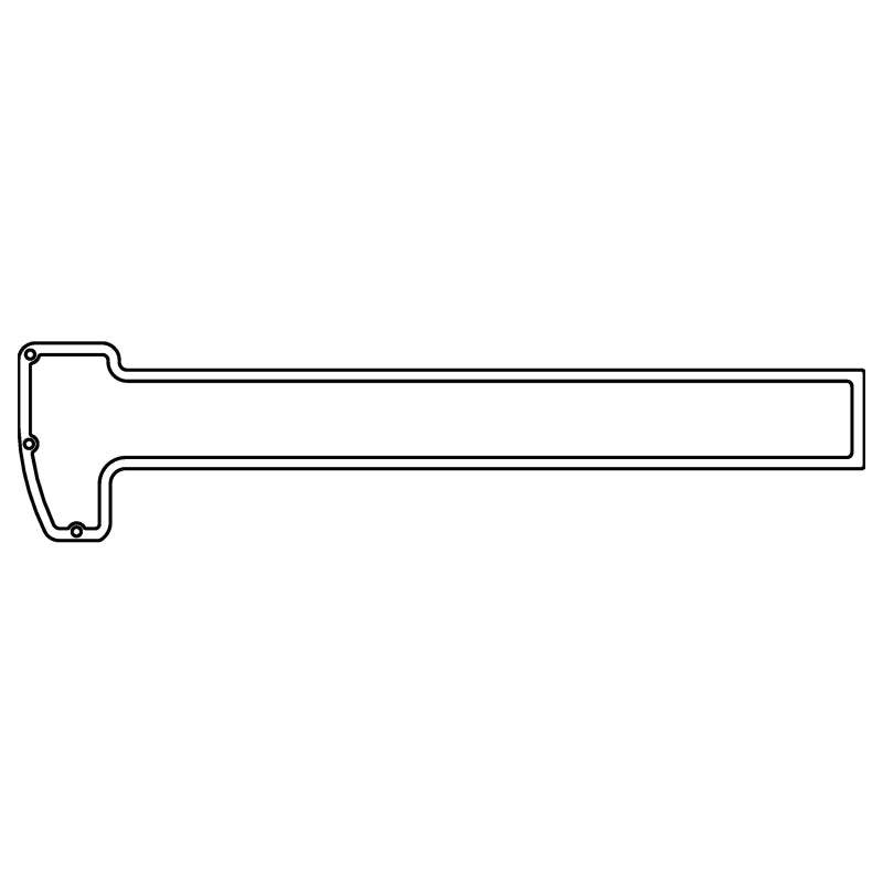 Cometic Cam Cover Gasket Pair Material: AFM Thickness: .060in C4545-060 Photo - Primary