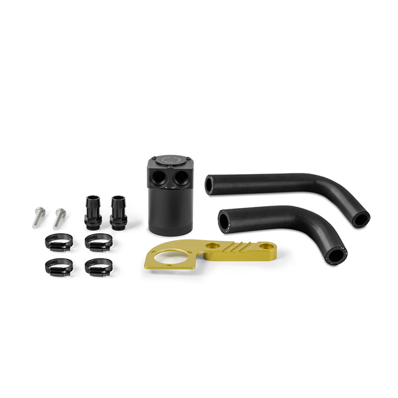 Mishimoto 15-20 BMW F8X M3/M4 Baffled Oil Catch Can - Austin Yellow MMBCC-F80-15CAY MMBCC-F80-15CAY Photo - Primary