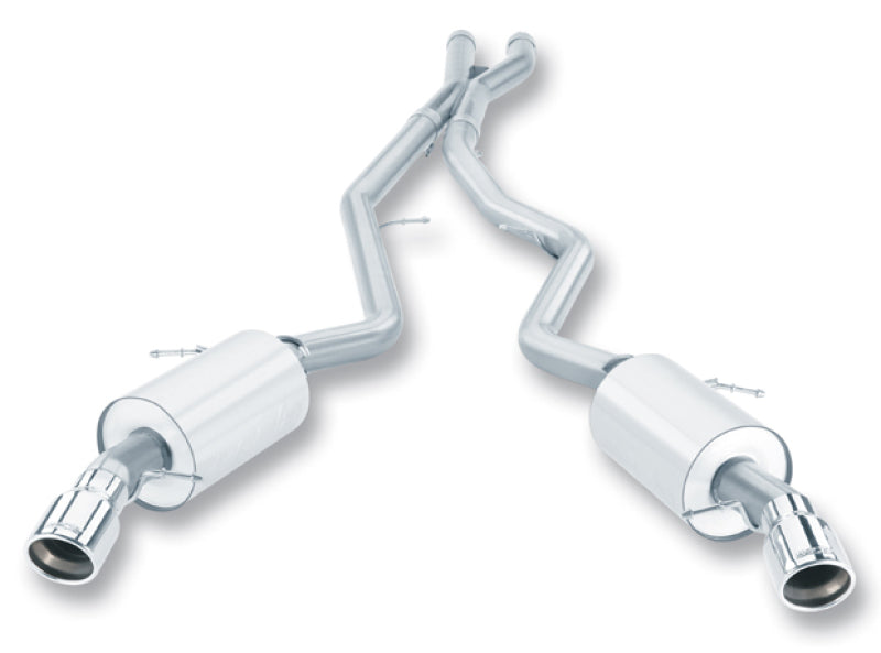 Borla 07-08 BMW 335i coupe/sedan aggressive catback exhaust system 140276 140276 Photo - Primary
