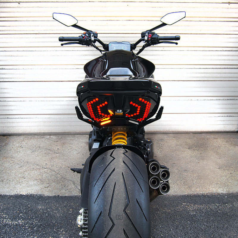 New Rage Cycles 23-24 Ducati Diavel V4 Fender Eliminator Kit DV4-FE DV4-FE Photo - Primary
