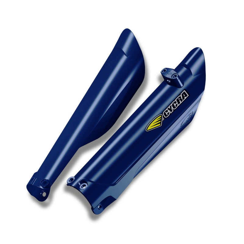 Cycra 15-23 Husqvarna FC/FE/FX/TC/TE/TX Fork Guards OEM Blue 1CYC-6908-89 1CYC-6908-89 Photo - Primary