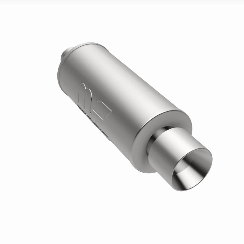 MagnaFlow 6" Round Center/Center Performance Muffler With Tip 14817 360 Degree Image Set