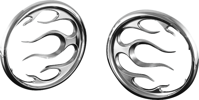 Kuryakyn Flame Speaker Grills 3788 3788 Photo - Primary