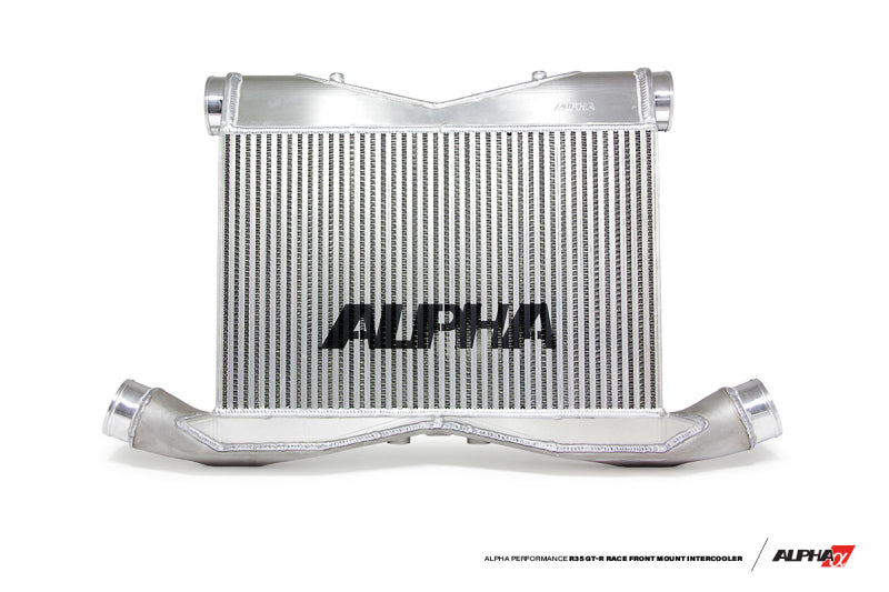 AMS Performance 09-11 Nissan GT-R Alpha Race Front Mount Intercooler w/Logo ALP.07.09.0008-1 ALP.07.09.0008-1 Photo - Primary