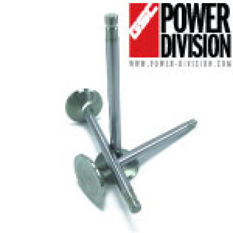 GSC P-D Toyota 2JZ Chrome Alloy Polished Exhaust Valve - 30.0mm Head (+1mm) 6.6mm Stem - Set of 12 2069-12 2069-12 User 1