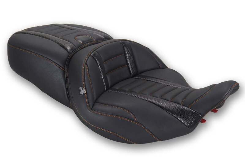 Mustang Motorcycle MMP One-Piece 2 Up Seat Seats Solo Motorcycle Seats main image