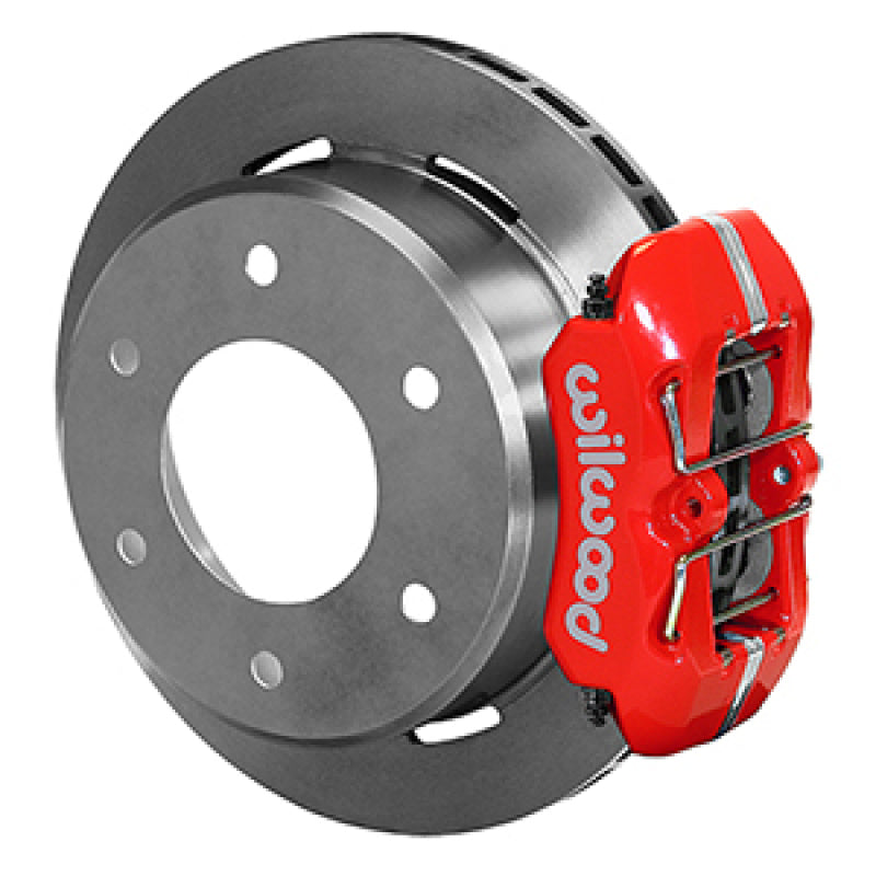 Wilwood 63-87 C10/C15 DynaPro FDPLP Red Calipers 11in x .81in Rotors 6-Lug Rear Disc Brake Kit 140-16711-R 140-16711-R User 1