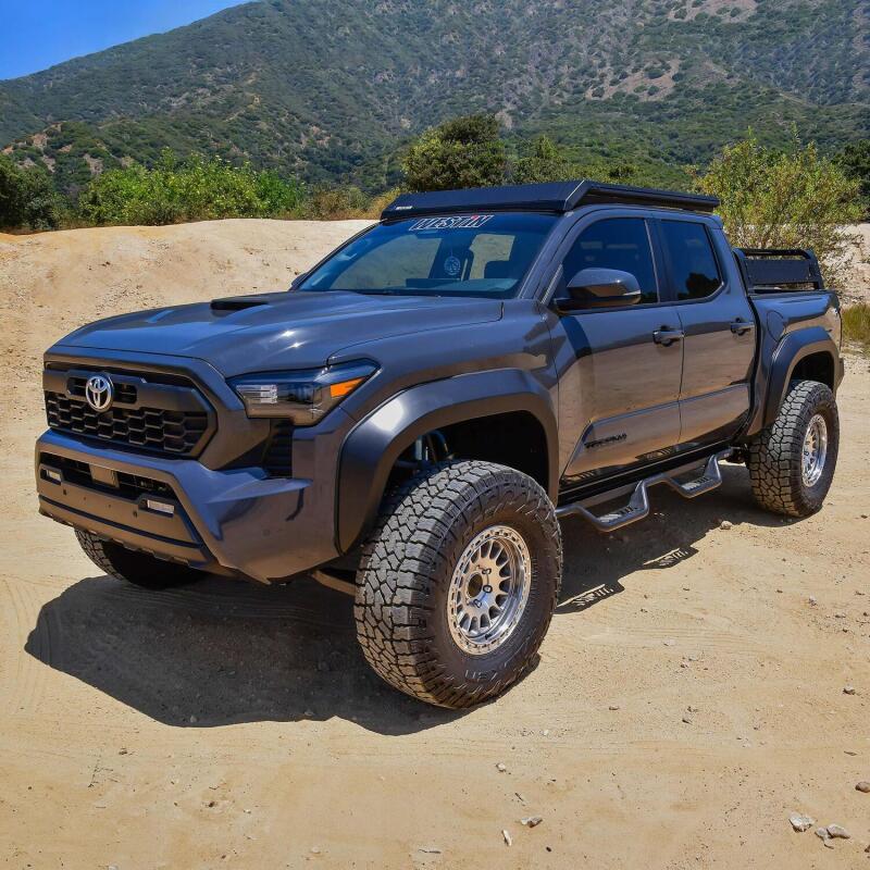 Westin 2024 Toyota Tacoma Outlaw Drop Nerf Step Bars - Textured Black 20-12785 20-12785 Photo - Mounted