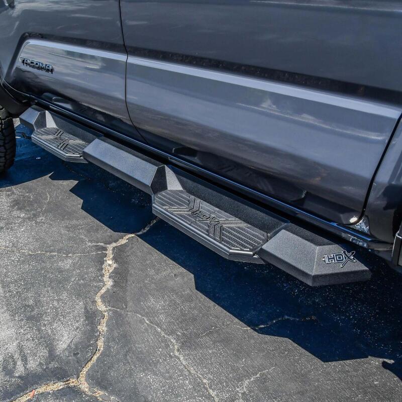 Westin/HDX 2024+ Toyota Tacoma Double Cab Xtreme Nerf Step Bars - Textured Black 56-22785 56-22785 Photo - Mounted