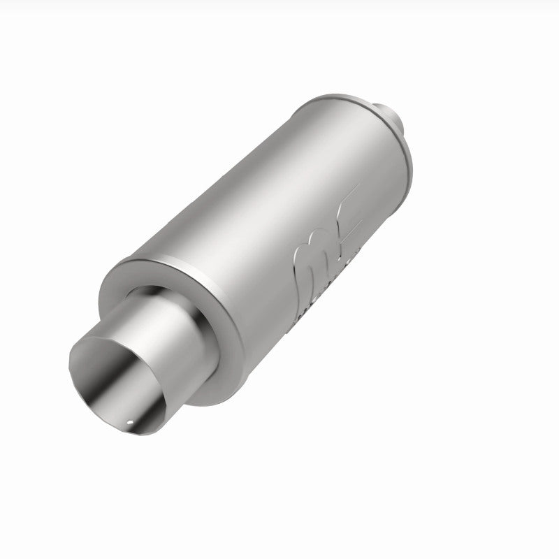 MagnaFlow 6" Round Center/Center Performance Muffler With Tip 14822 360 Degree Image Set