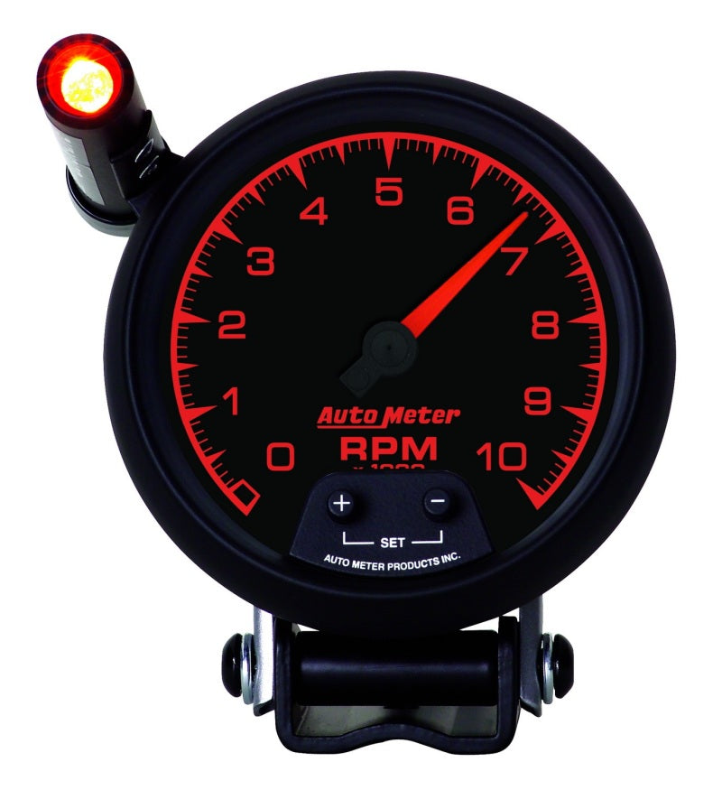 Autometer Gauge, Tachometer, 3 3/4", 10K Rpm, Pedestal W/ Ext. Quick-Lite, Es 5990 User 2