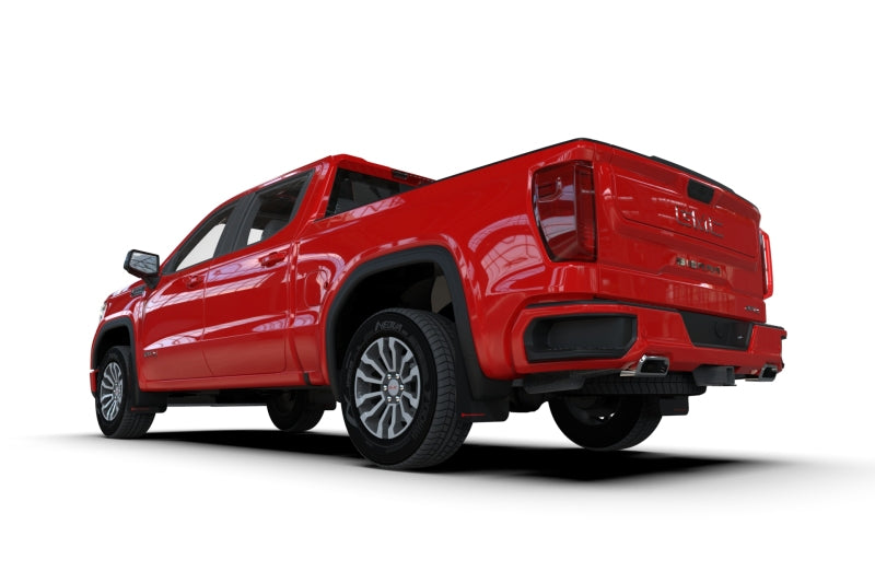 Rally Armor 19-24 GMC Sierra 1500 AT4 Black UR Mud Flap w/ Red Logo MF100-UR-BLK-RD MF100-UR-BLK-RD User 1