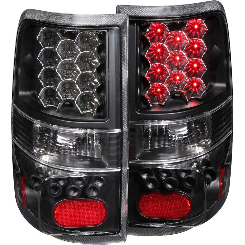 Anzo 2004-2008 Ford F-150 LED Taillights Black 311024 Photo - Primary