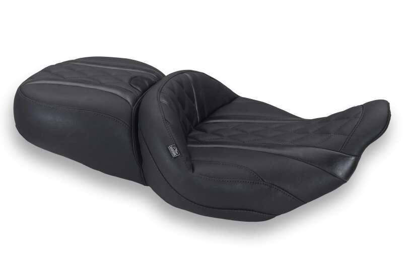 Mustang Motorcycle MMP One-Piece 2 Up Seat Seats Solo Motorcycle Seats main image
