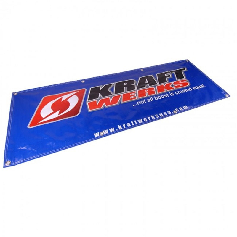 KraftWerks 6 Ft Vinyl Shop Banner - Silver 836-99-9000 836-99-9000 Photo - Primary