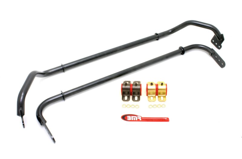 BMR Suspension BMR 10-11 Chevrolet Camero Front and Rear Sway Bar Kit w/ Bushings - Black Hammertone SB030H SB030H Photo - Primary