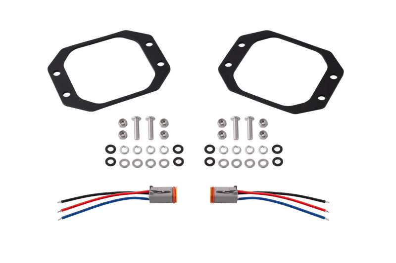 Diode Dynamics SS3 Backlit Flush Mounting Kit (Pair) DD7189P DD7189P Photo - Primary