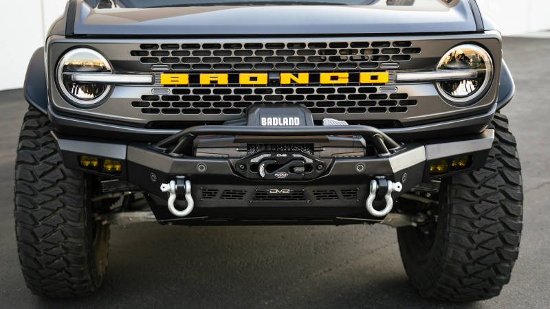 DV8 Offroad 21-23 Ford Bronco Spec Series Front Bumper FBBR-05 FBBR-05 Photo - Unmounted