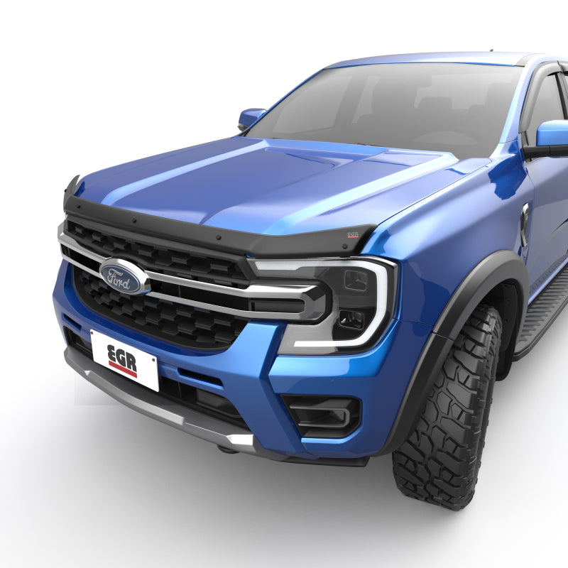 EGR 2024+ Ford Ranger Superguard Hood Shield - Matte Black 303605 303605 Photo - Primary