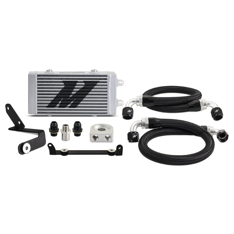 Mishimoto 2023+ Toyota GR Corolla Oil Cooler Kit - Thermostatic - Silver MMOC-GRC-23TSL MMOC-GRC-23TSL Photo - Primary