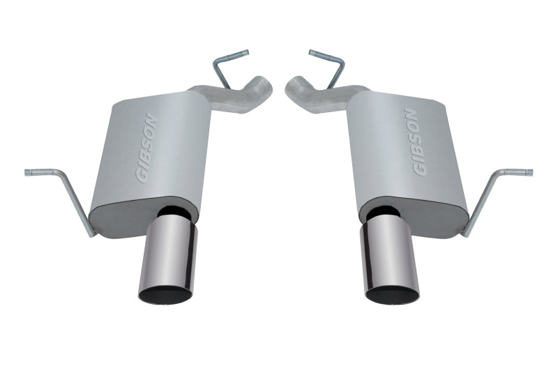 Gibson 11-18 Jeep Grand Cherokee Laredo 3.6L 2.25in Axle-Back Dual Exhaust - Stainless 617407 617407 Photo - Primary