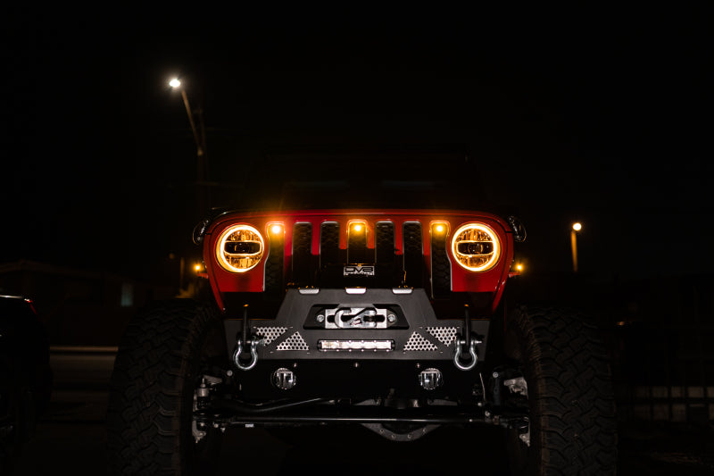 DV8 Offroad 2018+ Jeep JL Grill Amber Marker Lights GRJL-02 GRJL-02 User 1