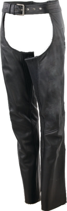 Kuryakyn Leather By River Road Plains Leather Chaps Black Womens - Small 094425 094425 User 1