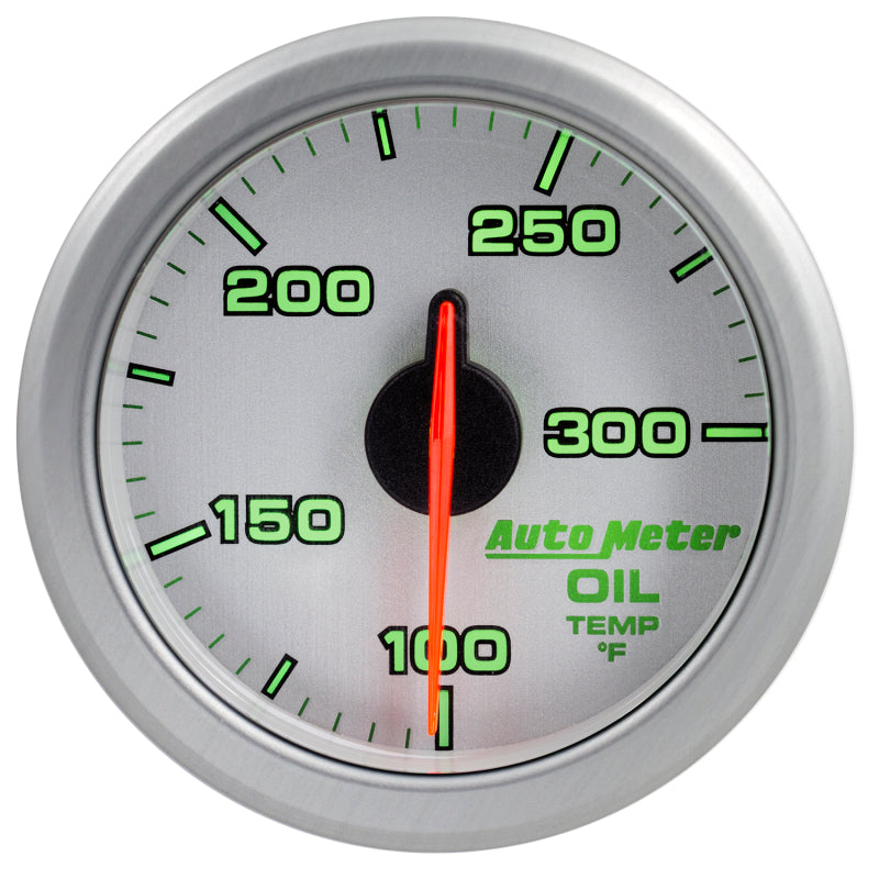 Autometer 2-1/16" Oil Temp, 100-300`F, Airdrive, Silver 9140-UL User 4