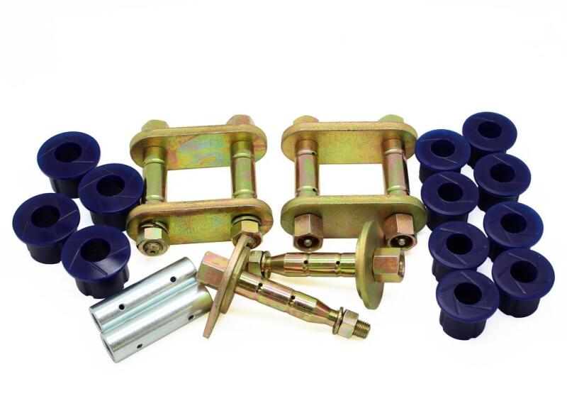 SuperPro Rear Greasable Shackle and Bushing Kit KIT136SK Photo - Primary