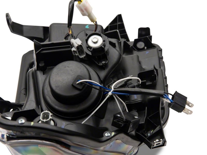 Raxiom 14-21 Toyota Tundra Axial Projector Headlights w/ SEQL LED Bar- Blk Housing (Clear Lens) TU16011 TU16011 Photo - Close Up