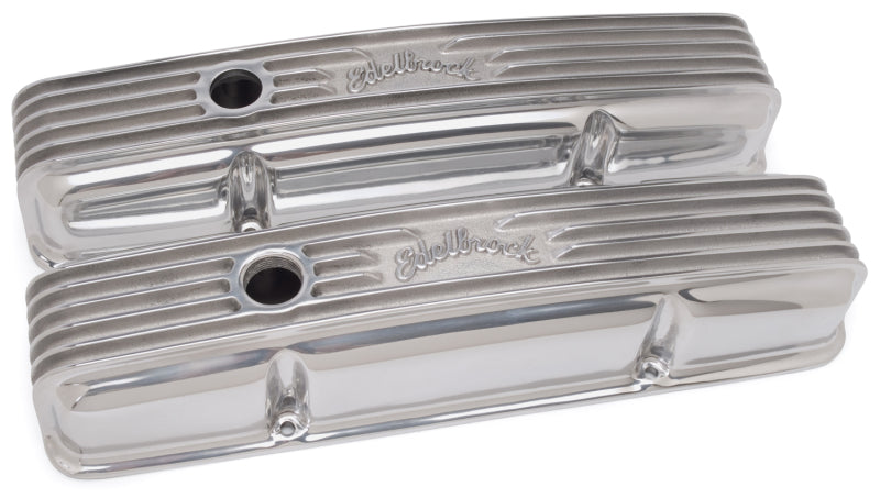 Edelbrock VALVE COVER, CLASSIC SERIES, CHEVROLET, 1959-1986 262-400 CID V8, POLS 4144 Photo - Unmounted